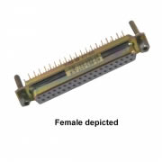 37-Way D-Type Male Straight PCB Mount