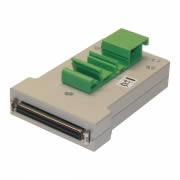 68-Way SCSI Micro-D Conn Block DIN