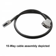 Cable Assy 25-Way D-Type F/F 0.5m