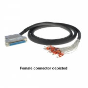 Cable Assy 37-Way D-Type M/Unterm 0.5m