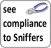 see compliance to Sniffers