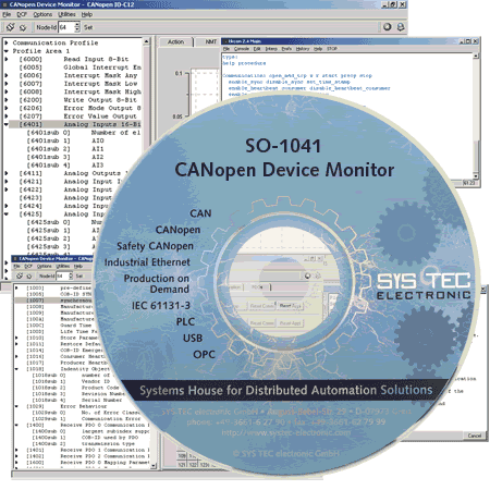 CANopen Device Monitor